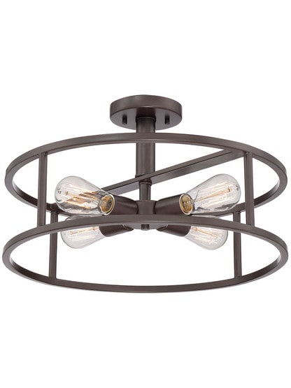 New Harbor Semi Flush Mount Ceiling Light.